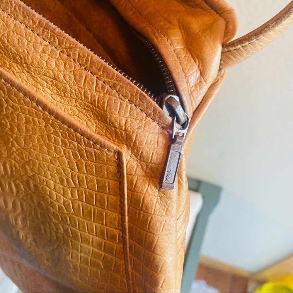 THOMAS LEATHERS New Angle Bag Brown Leather Crossbody - Picture 6 of 7